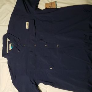 Magellan Large Blue Fishing Shirt